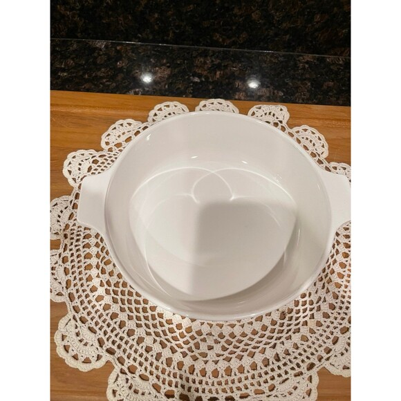 Corning Ware 1 QT Buffet Server Round Casserole Dish w/Lid - Picture 3 of 8